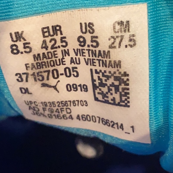 Puma RS-X3 Puzzle White/Red/Blue Athletic Shoes 371570-05 Men's Size 9.5 - Picture 12 of 13